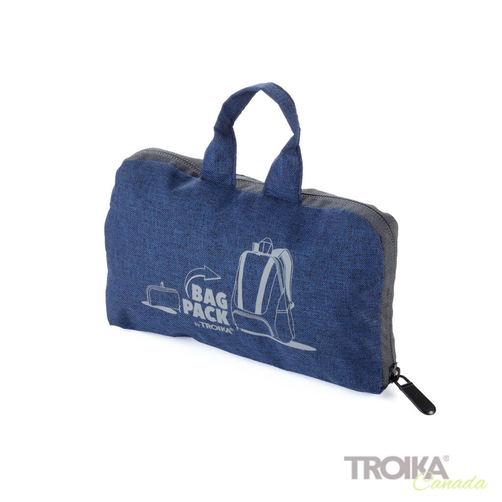 TROIKA Backpack foldable backpack folded
