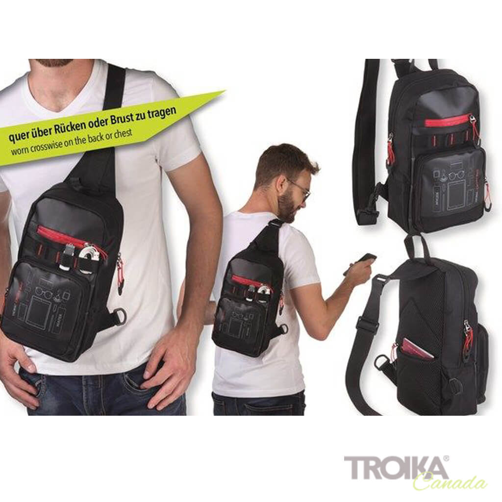 TROIKA CROSSBODY BACKPACK "CROSS BAG"