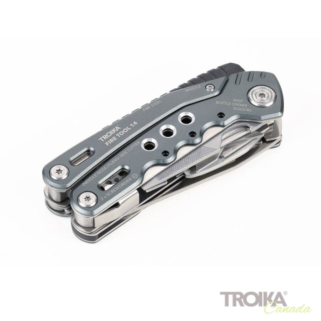 TROIKA Multi-tool "FIRE TOOL 14"