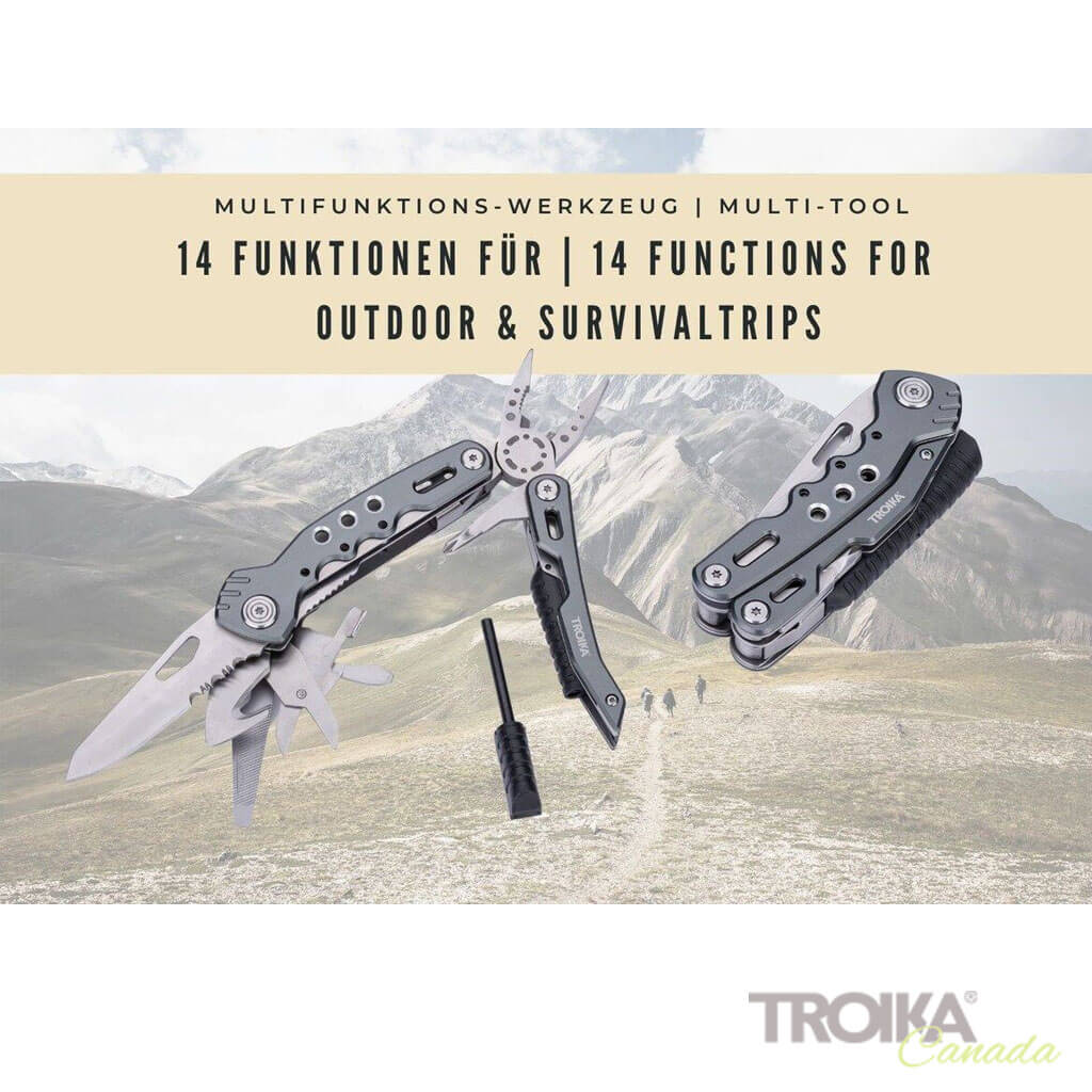 TROIKA Multi-tool "FIRE TOOL 14"