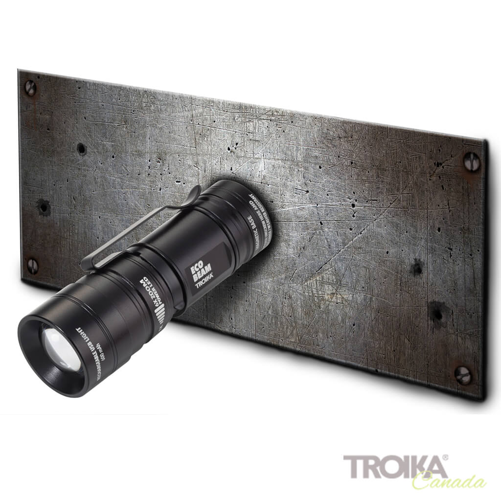 TROIKA Torch "ECO BEAM" - black