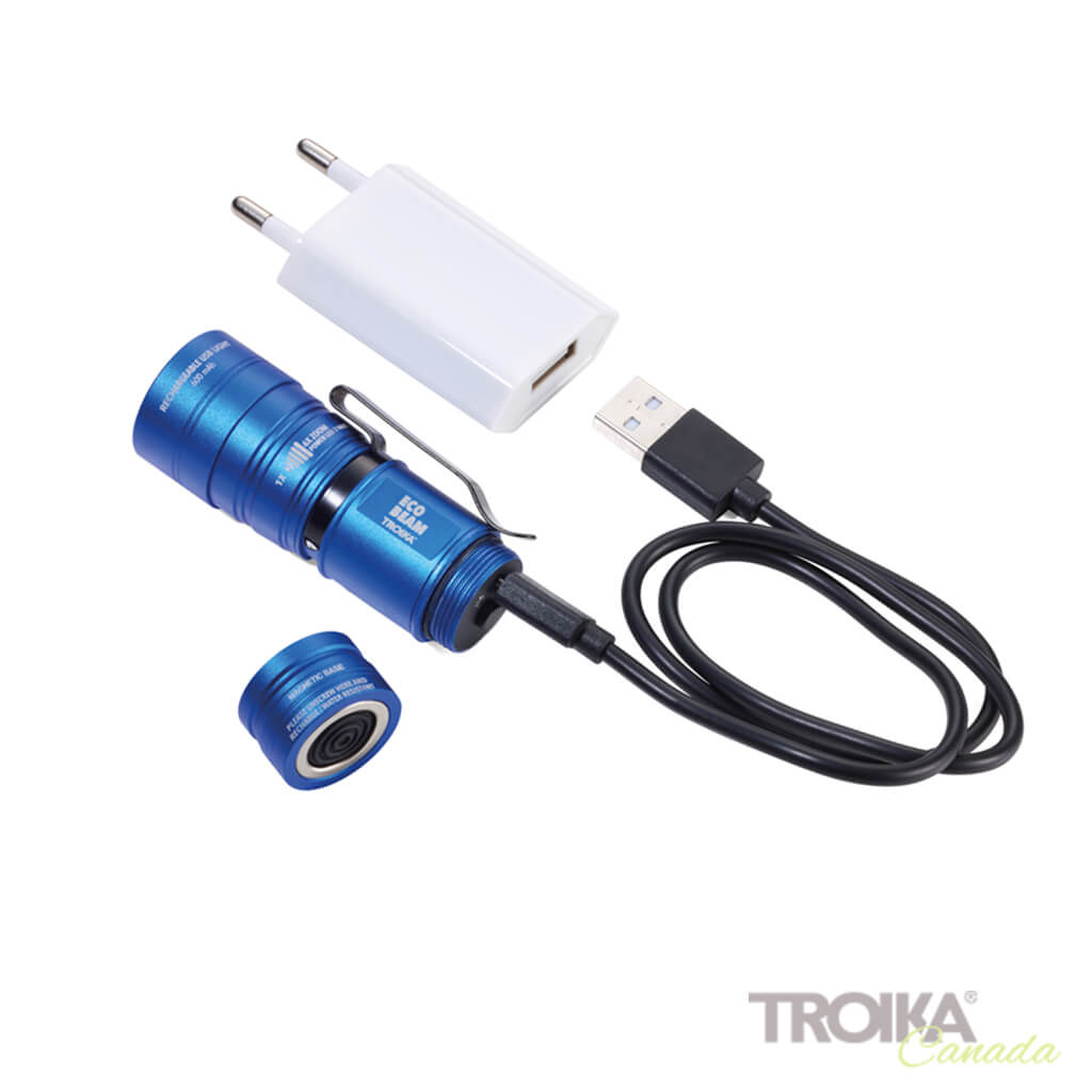 TROIKA Torch "ECO BEAM" - BLUE