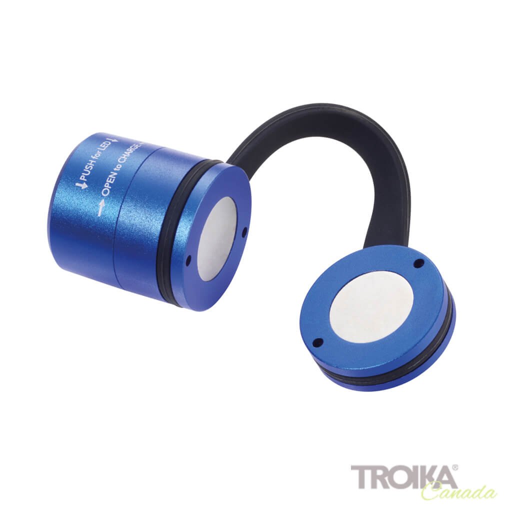 Lampe de poche TROIKA « ECO RUN » - Bleu