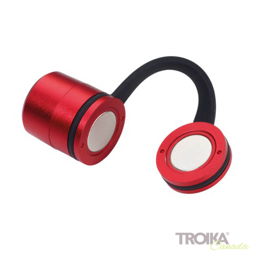 Lampe de poche TROIKA « ECO RUN » - Rouge
